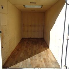 トラックコンテナ 箱 3560x1680x2050 アルミバン 冷凍冷蔵 保冷 物置 倉庫 ガレージ コンテナハウス 愛媛よりの画像