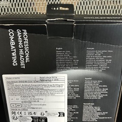 ゲーミングヘッドセット　COMBATWINGの画像