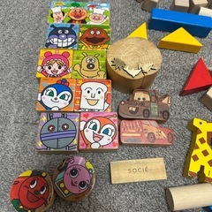 アンパンマン　積み木の画像