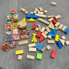 アンパンマン　積み木の画像