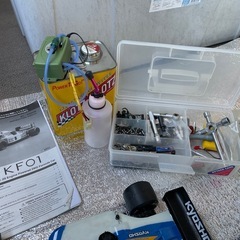 ラジコン　エンジンカーセットの画像