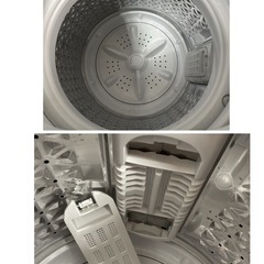 R406 ☀️ 2025年製の高年式♪ ONE STEP 洗濯機（洗濯3.5㎏) TE-BX032 ⭐ 動作確認済 ⭐ クリーニング済の画像