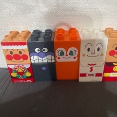 アンパンマン　ブロック7体セットの画像