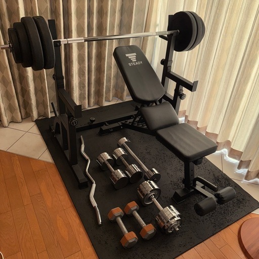 バーベル ダンベル ベンチ バーベルラック