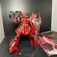 完成品　ガンダムベース限定　RG サザビー　クリアの画像