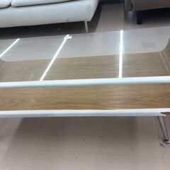 【ジャングルジャングル和歌山店】【Wa3329】ガラスﾛｰﾃｰﾌﾞﾙ　リユースショップ リサイクルショップ 中古家具 中古家電 中古自転車 古着 冷蔵庫の画像