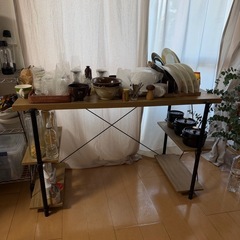 【差し上げ差し上げます！】PCデスク 2台セット（組立済み）の画像