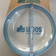 【新品】LOGOS ラウンドプレート 直径約22cmの画像