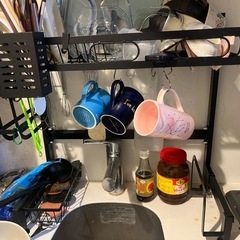 シンク上水切りラック　幅64.5cmの画像