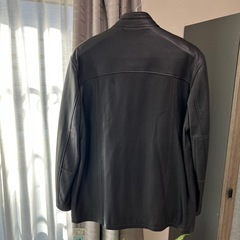 メンズ　山羊皮ハーフコート　XXLの画像