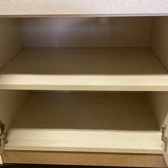 ※ 収納カウンター　レンジ台の画像