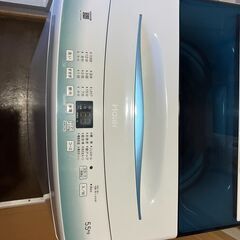 洗濯機　Haier　5.5Kの画像