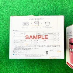 未使用 サンプル　KEEP HOT あったか ごはん ステンレス保温ランチボックスの画像