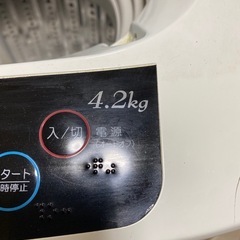 ◇Haier JW-K42F(4.2kg)【2012年製造】 の画像