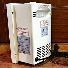 小型ファンヒーター　600Wの画像