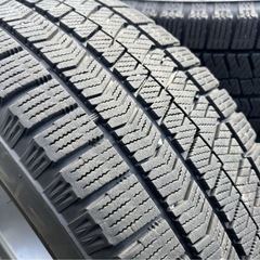 【送料無料】冬4本195/65R15 91Q ブリヂストンBS ブリザックVRX2 アルミホイール15×6.0J+45 5H114.3 ノアヴォクシー の画像