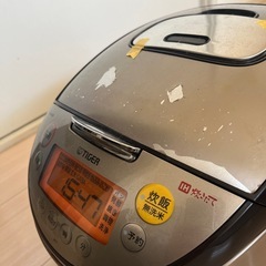 タイガー　炊飯器の画像