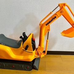 ショベルカー 乗り物　おもちゃの画像