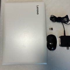 Lenovo ノートPC 本体 + Bluetoothマウス + ACアダプターの画像