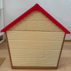 わんことおうち　タカラトミー　おうちと犬のぬいぐるみセットの画像