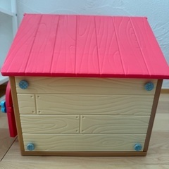 わんことおうち　タカラトミー　おうちと犬のぬいぐるみセットの画像