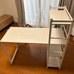 ニトリ　ワークデスク　机の画像