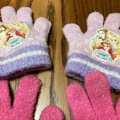 女の子手袋の画像