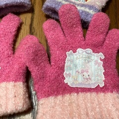 女の子手袋の画像