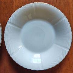 TONO CHINA 東農  陶器 金彩 プレート皿 ２枚セットの画像