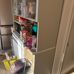 食器棚 白の画像