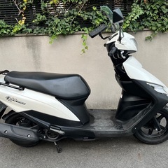 アドレス125 dt11a 美車 実働車自賠責たっぷり令和12年4月まで スクリーン付　ウーバー、通勤通学に スマホホルダー付の画像