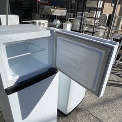 【リサイクルサービス八光】2022年製　ハイセンス　ハイセンス 【右開き】120L 2ドア冷蔵庫 E angle SELECT ホワイト HRB12E2Wの画像