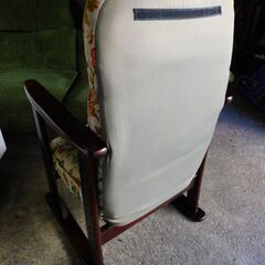 【JM892】高座椅子 ハイバックチェア リクライニングチェア ひじ掛け付き アームチェア 椅子の画像