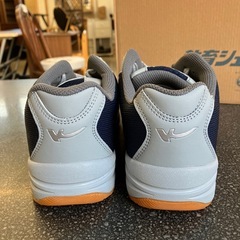 M2511-357 教育シューズ IF-909 ネイビー 25.0センチ 未使用品の画像