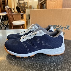 M2511-357 教育シューズ IF-909 ネイビー 25.0センチ 未使用品の画像
