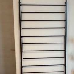 【便利】dinos たためるつっぱりラダー物干し の画像