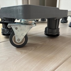 洗濯機の置き台 キャスター付き✩.*˚嵩上げ かさ上げ台の画像