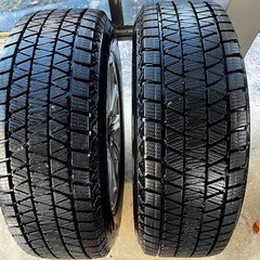 【美品 】 レクサス純正アルミホイール付きスタッドレスタイヤ 225/65R17の画像