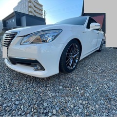 H25 トヨタ クラウンロイヤルサルーンG 2.5リッター　ハイブリッド車検令和９年2月まで！HVバッテリー新品❗️下取り　交換　値引き対応可の画像