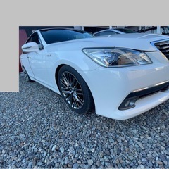 H25 トヨタ クラウンロイヤルサルーンG 2.5リッター　ハイブリッド車検令和９年2月まで！HVバッテリー新品❗️下取り　交換　値引き対応可の画像