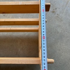木製ボトルラック？の画像