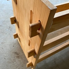 木製ボトルラック？の画像