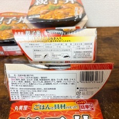 （受渡が決まりました→）丸美屋 レンジで簡単! 親子丼6個の画像