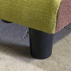 ※　ソファベッド パッチワーク柄　リクライニング（約）幅175cmの画像