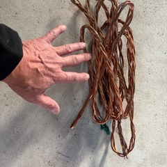 銅線と線（バンセン？）の画像