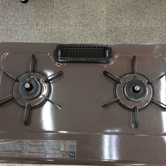 【水無しグリル】ガステーブル Paloma ﾊﾟﾛﾏ　IC-S807BHA-1R 2021年製 調理家電　都市ガス:ブラウンの画像