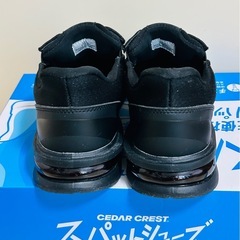 【ほぼ新品】CEDAR CREST スパットシューズ 黒　23.0cmの画像