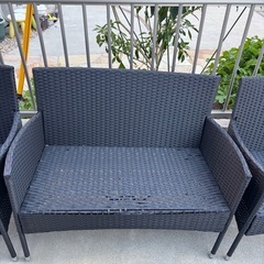 あげます ラタン調イスの画像