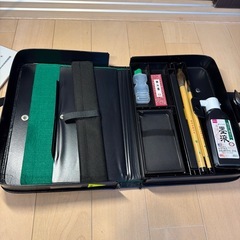 11月末まで‼️早い者勝ち‼️習字道具一式＆電気スタンド　2点セット　の画像