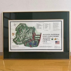 ゴルフコース　絵画ポスター
の画像